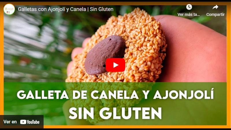 Galletas de Canela y Ajonjolí