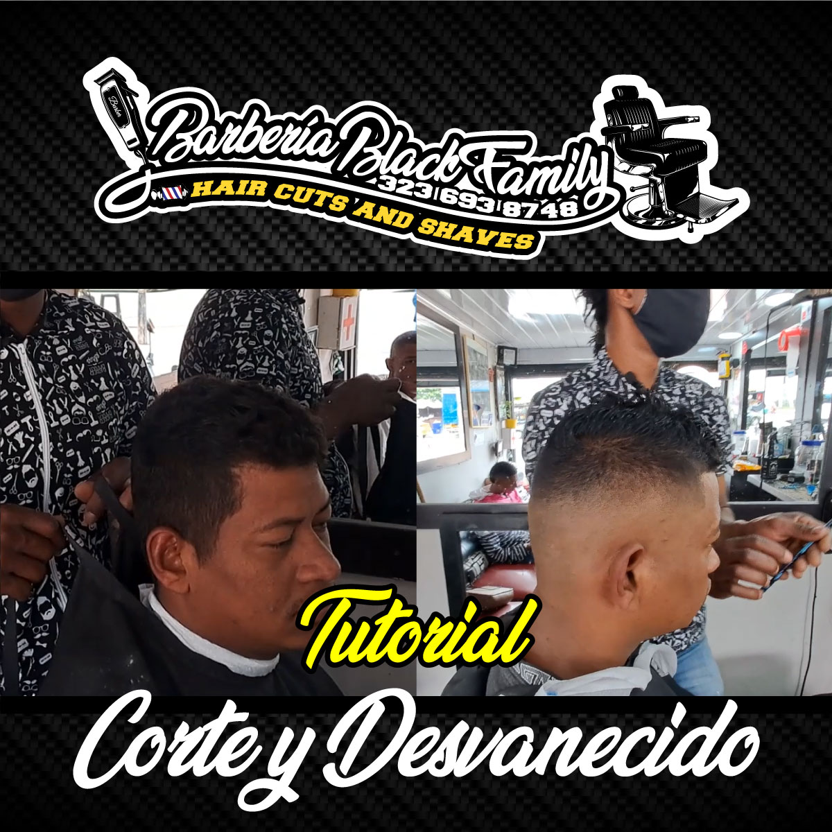 Barbería Black Family – Corte y Desvanecido